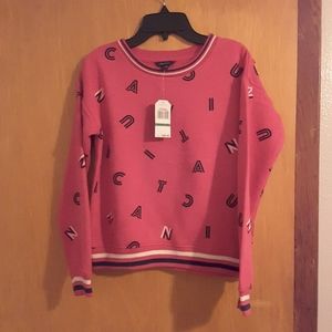 Girls  Nautica Tossed Logo Long Sleeve Sweatshirt